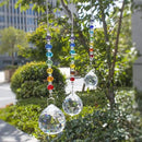 HDCRYSTALGIFTS Memorial Gift,Crystal Ball Prism Rainbow Maker Chakra Suncatcher Hanging Beads Window Sun Catcher Sympathy Gifts for Loss of Loved One,Set of 3 by GreenHaven Gardens