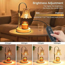 GEEZO Fragrance Candle Warmer Lamp，Electric Candle Warmer with Timer & Dimmer，Mom Christmas Birthday Gifts for Women, House Warming Gifts New Home Bedroom Decor by CozyNest Decor