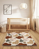 Blissful Diary Baby Play Mats for Floor, 47x47 Playpen Mat, Thicker Cushioning Padding Foam Playmat for Baby and Toddlers Infants, Non-Slip & Machine Washable, Boho Design by TinyTreasures Baby Boutique