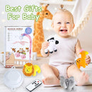 Baby Crib Mobile with Music and Lights, Mobile for Crib with Remote Control, Rotation, Starlight Projection, Crib Toys for Babies Boys Girls(Green) by TinyTreasures Baby Boutique