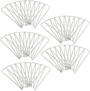 Squirrel Products U Shape Garden Stakes Metal, 6 Inch Landscaping Staples, 11 Gauge Stakes for Landscaping Fabric, 2.9mm 15x2.5x15cm – 50 Pack