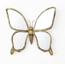 Decorative Bug Insects Animals Beetle Mirrors - Gold Resin Butterfly Glass Wall Decor, Perfect for Victorian and European Themed Homes by CozyNest Decor