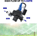 Water Pressure Booster Diaphragm Pump 110V AC for House,70PSI 5GPM Water Transfer Pump with Plug,On Demand 4-Chamber Self-Priming Water Pump with Filter for Bathroom Kitchen Irrigation Spray by GreenHaven Gardens
