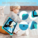 YINOCHE Kids Tablet 10 inch Tablet for Kids 5G WiFi Toddler Tablets with Case Parental Control Dual Camera 32GB Kids Tablets Educational App Preloaded Support YouTube Neflix (Blue) by TinyTreasures Baby Boutique