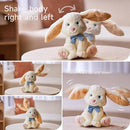 TUMAMA Bunny Stuffed Animal - Musical Stuffed Animal with Moving Ears, Features Singing, Recording, Repeating for Toddlers, Interactive Stuffed Bunny Plush Gift Toys for Boys and Girls by TinyTreasures Baby Boutique