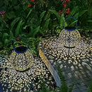 Outdoor Solar Big Lanterns Waterproof, Go2garden Gifts for Women Mom Garden Yard Decor Lights for Patio, Yard, Party Ornaments,Birthday Mothers Day Gifts for Grandma (1 Pack, Teal Blue) by GreenHaven Gardens