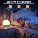 Sunrise Alarm Clock for Heavy Sleepers Adults,White Noise Sound Machine 30 Soothing Sounds, Dimmable Digital Clock&Night Light, Wake Up Light/Bedside Lamp/Alarm Clocks for Bedrooms,Ideal for Gift by TinyTreasures Baby Boutique