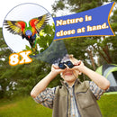 Obuby Real Binoculars for Kids Gifts for 3-12 Years Boys Girls 8x21 High-Resolution Optics Compact Toy Binocular for Bird Watching,Travel, Camping by TinyTreasures Baby Boutique