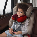 INFANZIA Kids Chin Supporting Travel Neck Pillow, Helps Support Head and Neck, Comfortably Designed for Head, Neck, and Chin Support - Gifts for Toddler/Child/Kids, Red by TinyTreasures Baby Boutique