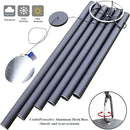 ASTARIN 90 Inch Wind Chimes for Outside with Precision Tuned, Extra Large Handcrafted Wind Chimes Outdoor Bass Tone for Patio, Backyard, Garden, and Outdoor Decor,Black by CozyNest Decor