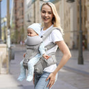 FRUITEAM Baby Carrier Newborn to Toddler- Safety - Certified 6 in 1 Hip Seat Carrier with Head & Lumbar Support, Adjustable & Removable Baby Holder for All Seasons, Great for Travel and Outdoor by TinyTreasures Baby Boutique