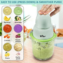 Bear Baby Food Maker, Baby Food Processor Set with Baby Food Containers, Silicone Spoons, Baby Food Puree Blender for Fruit, Vegetable, Meat, Make Fresh and Nutritious Meals for Your Little One by TinyTreasures Baby Boutique