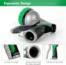 RESTMO Garden Hose Nozzle, Heavy Duty Metal Water Hose Nozzle with 7 Adjustable Spray Patterns, High Pressure Hand Sprayer with Flow Control for Watering Plants & Lawns, Washing Cars & Pets by GreenHaven Gardens