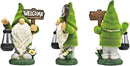 Garden Gnome Statue Outdoor Decor Large Flocked Resin Gnome Figurine with Solar Light Holding Lantern Welcome Sign Garden Yard Decorations Dwarf Sculpture for Outside Patio Porch Lawn Decor. by GreenHaven Gardens