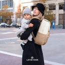 LOVEVOOK Diaper Bag Backpack, Baby Travel Bags for Boys & Girl, Toddler Waterproof Diaper Bag w/Changing Pad, Stroller Straps, Pacifier Case, Newborn Essentials Must Haves Mom by TinyTreasures Baby Boutique