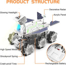 Mars Rover Remote Control Car for Boys 4-7, Space Explorers Toys RC Cars for Boys Age 8-12, Moon Rover with 2.4Ghz Remote Control, Astronaut Model, 6 Laterally Movable Wheels, Rechargeable by TinyTreasures Baby Boutique