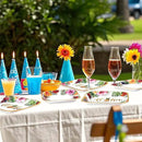 Grencian 200Pcs Hawaiian Luau Party Decorations Aloha Tropical Hibiscus Floral Luau Plates and Napkins Palm Leaf Tableware Sets for Summer Holiday Hawaiian Birthday Dinner Party Supplies Serves 50 by CozyNest Decor