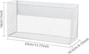 Magnetic Basket 13.77" x4.13" x7.08”,White Mesh Organizer and Holder for White Board and Refrigerator Magnetic Storage Bin Box Containers Organizer for Locker Accessories by CozyNest Decor