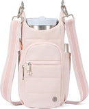Telena Water Bottle Holder with Strap RFID Crossbody Bags for Women for Walking, Hiking, Cycling by TinyTreasures Baby Boutique