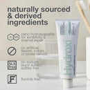 Davids Hydroxi Fluoride Free Nano Hydroxyapatite Toothpaste for Remineralizing Enamel & Sensitive Relief, Whitening, Antiplaque, SLS Free, Natural Peppermint, Made in USA, 1.75oz (Travel Size) by CozyNest Decor