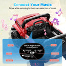 SEALIGHT 12V Kids Ride On Car Truck w/Parent Remote Control, 4 * 380W Motors, 3 Speeds, Emergency Braking, LED Lights, Music & Horn, Kids Electric Vehicles Toddler Electric Car for Girl Boy Gift by TinyTreasures Baby Boutique