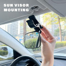 Mini Baby Mirror for Car Seat - Small Clip-On Backseat Rear View Mirror for Forward-Facing Kids and Toddlers, Bankcard Size, Sun Visor Mounting, 360-Degree Adjustable, 2-Pack by TinyTreasures Baby Boutique