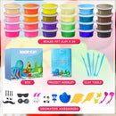 Modeling Clay Kit - 24 Colors Air Dry Clay DIY Molding Clay with Tools, Kids Art Crafts Gift for Boys & Girls Age 3-12 Year Olds by TinyTreasures Baby Boutique