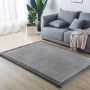 Baby Play Mat for Floor Tummy Time Mat Nursery Muscle Area Playroom Rug Tatami 79"x118" Memory Foam 1.3" Thick Crawling For Babies,Toddlers, Infants, Kids,Floor(Grey) by TinyTreasures Baby Boutique