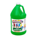 Colorations Paraben-Free Tempera Paint for Kids - 1 Gallon, Vibrant Green. Non-Toxic and Made in the USA, Classroom Must Haves, Bulk Arts and Crafts Supplies by TinyTreasures Baby Boutique