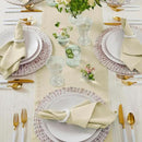 Solino Home Linen Table Runner 72 Inches Long - 100% Pure Linen Birch Table Runner 14 x 72 Inch for Fall, Autumn, Thanksgiving - Fete by CozyNest Decor