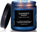 M&SENSE Summer's Night Scented Candle, 11.6oz Natural Soy Wax Clean Non Toxic for Home, Medium 2 Wick Gifts for Men, Up to 70 Hours Burn time, Manly Candles for Bedroom by CozyNest Decor