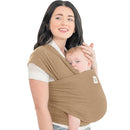 KeaBabies Baby Wrap Carrier - All in 1 Original Baby Carrier Newborn to Toddler Sling, Easy to Wear, Hands Free Bonding, Lightweight, Breathable Infant Wraps (Warm Hearth) by TinyTreasures Baby Boutique