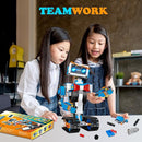 okk Robot Building Toys for Boys, STEM Projects for Kids Ages 8-12, Remote & APP Controlled Engineering Learning Educational Coding DIY Building Kit Rechargeable Robot Toy Gifts for Girls by TinyTreasures Baby Boutique
