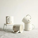 COLLECTIVE HOME - Monogram Ceramic Mugs, 15 oz Golden Initial Coffee Cups, Elegant Alphabet Tea Mugs, Elegant Personalized Mug with Gift Box, Luxurious Cups for Office and Home (s) by CozyNest Decor