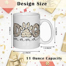 JINYO Dog Mama Mug, Dog Mom Coffee Cup, Dogs Lover Owner Gifts for Women, Pet Lover Gifts Ceramic Coffee Tea Mug 11 oz by CozyNest Decor