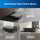 ECOVACS Robot Vacuum Cleaner DEEBOT X5 PRO Omni with All-in-one Station, 12.800Pa, ZeroTangle, TruEdge Adaptive Edge Mopping, 150℉ Hot Water Mop Washing, AINA 2.0 Intelligent Navigation by CozyNest Decor