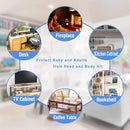 Edge Protector 100% Silicone, Baby Proofing Corners Clear Guards, Pre-Tape Adhesive Soft for Kids Safety, Child Table Cabinets Furniture Bumper (2/5x2/5 in (Thin Width), 12 FT) by TinyTreasures Baby Boutique