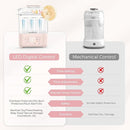 Bottle Sterilizer and Dryer, All-in-One Electric Steam Sterilizer Bottle Sanitizer for Baby Bottles, Pump Parts Accessories Newborn Essential Bottle Warmer for Breastmilk & Thaw (Pink) by TinyTreasures Baby Boutique