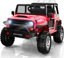 L8 2 Seater Ride On Car, 12V Kids Electric Car w/Remote Control, 4-Wheel Suspension, Bluetooth Speaker, Multi Music Modes, 3 Speeds, LED Lights, Xmas & Birthday Gift Ideas for Kids Ages 3+ by TinyTreasures Baby Boutique