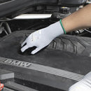 Kebada Foam Nitrile Coated Work Gloves, 3 Pairs Nylon Gloves with Grip, Ideal for Package Handling, Warehouse, Mechanic and Light Duty Construction, Small by GreenHaven Gardens