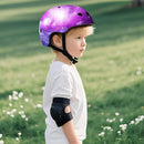 Adjustable Color Gradient Skateboard Helmet for 3-5-8-14+Ages【Toddler Kids Youth Adult】 Girls Boys Woman.Bike Helmet for Multi-Sports Cycling Bicycle Scooter Inline Roller Skate Rollerblading by TinyTreasures Baby Boutique