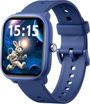 Kids Wach for Girls Boys 6-15 Year Old - Smart Watch for Kids 1.8" Fitness Tracker,No Phone Needed,Pedometer Sleep Monitor Heart Rate Waterproof,Puzzle Game for Girls Boys Teens Birthday Gift (Blue) by TinyTreasures Baby Boutique