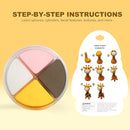 Air Dry Clay Kit - Animal Theme, Modeling Clay for Kids, DIY Model Magic Clay with Sculpting Tools and Tutorials, 12 Boxes Molding Clay, Ultra Light, Soft & Non-Toxic, Arts and Crafts Gift for Kids by TinyTreasures Baby Boutique