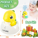 ZHENDUO Baby Bath Toys, Rechargeable Bath Toys, Whale Spray Water Bath Toy, Sprinkler Bathtub Shower Toys for Toddlers Kids Boys Girls, Pool Toy for Baby (Yellow) by TinyTreasures Baby Boutique