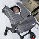 Orzbow Winter Carseat Cover for Baby, Baby Car Seat Cover for Boys & Girls, Warm Infant Car Seat Covers for Cold Weather, Rain & Snow Repellent, Waterproof, Universal Fit, Newborn Must Have, Dark Grey by TinyTreasures Baby Boutique