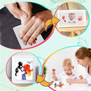 Sortnic 75ml Red Baby Hand and Footprint Ink Kit, Baby Handprint Footprint Paint for Newborn Keepsake, Dog Cat Paw Print Kit, Washable, Non Toxic Acid-Free, Safe Gentle for Ideal New Mom Gifts by TinyTreasures Baby Boutique