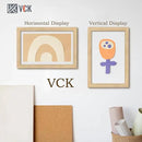 VCK 11x17 Picture Frame 3 Pack - Oak, Natural Solid Wood Poster Frames, Wall Gallery Frame by CozyNest Decor
