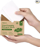 Poesie Laundry Detergent Sheets Laundry Soap Sheets for Travel Camping Clothes Washing Sheet Unscented 1 Mini Box 40 Count by CozyNest Decor