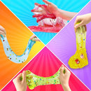YOPINSAND 25 Cups DIY Slime Kit, Slime Making Kit for Girls, Crystal Clear Slime, Glow in The Dark Slime with Add-ins, Foam Balls, Charms, Slime Party Favors Gift Toys for Kids 3-12 by TinyTreasures Baby Boutique