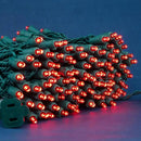 200 Count Red Wide Angle LED Christmas Lights, 66 ft Green Wire UL Certified Commercial Grade 5mm Holiday String Light Set (Red) by CozyNest Decor
